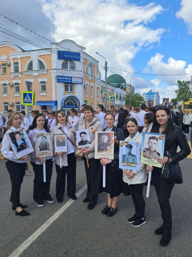 Акция "Бессмертный полк" Акция "Бессмертный полк".